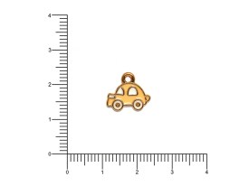Dije Esmaltado Autitos x 5 unidades